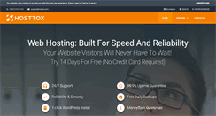 Desktop Screenshot of hosttox.com